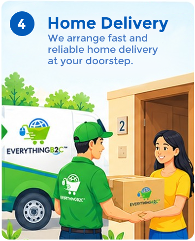 Fast and reliable home delivery to your doorstep
