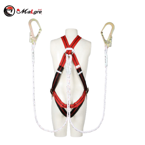 Full Body Harness Double Lanyard  Model - E02