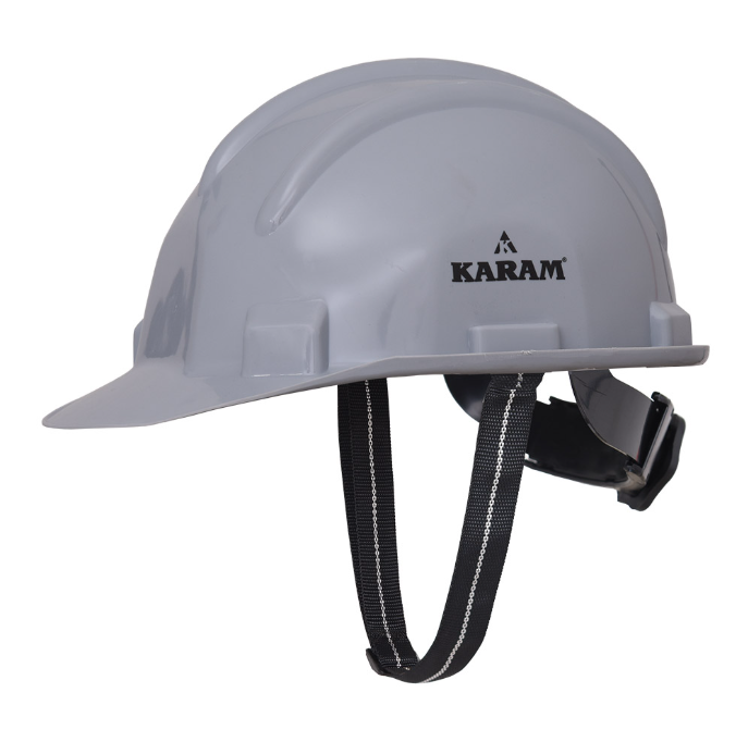 Safety Helmet Rachet Karam PN 521 Grey