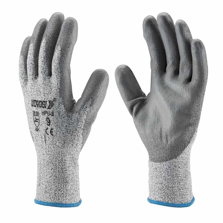 PU Coated Hand Gloves Udyogi Cut Level 3 HPU-3