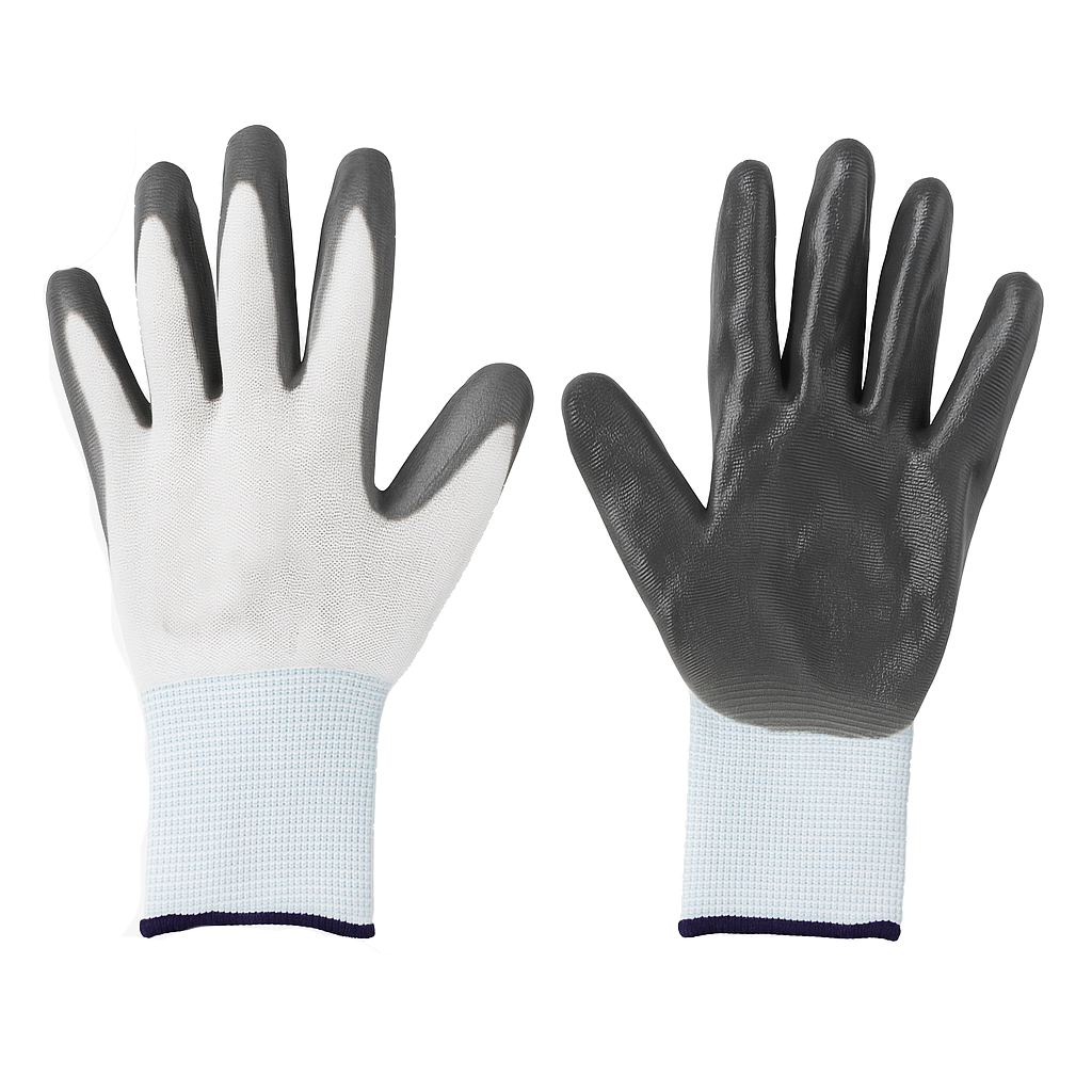 Nitrile Coated Hand Gloves 40 gm