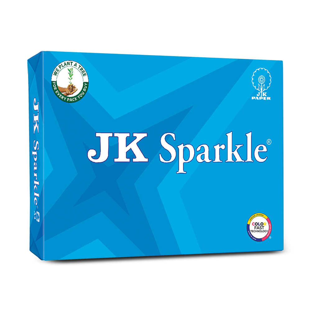 JK Sparkle | A4 Paper Size | 70 GSM | 500 Sheets