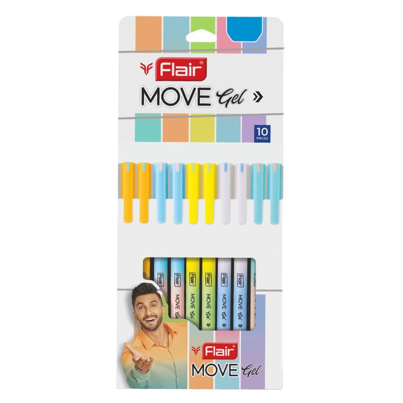 FLAIR Move Gel Pen | Set Of 10