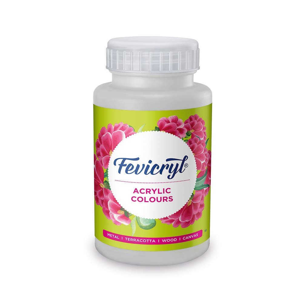 Fevicryl Acrylic Colour White 500ml