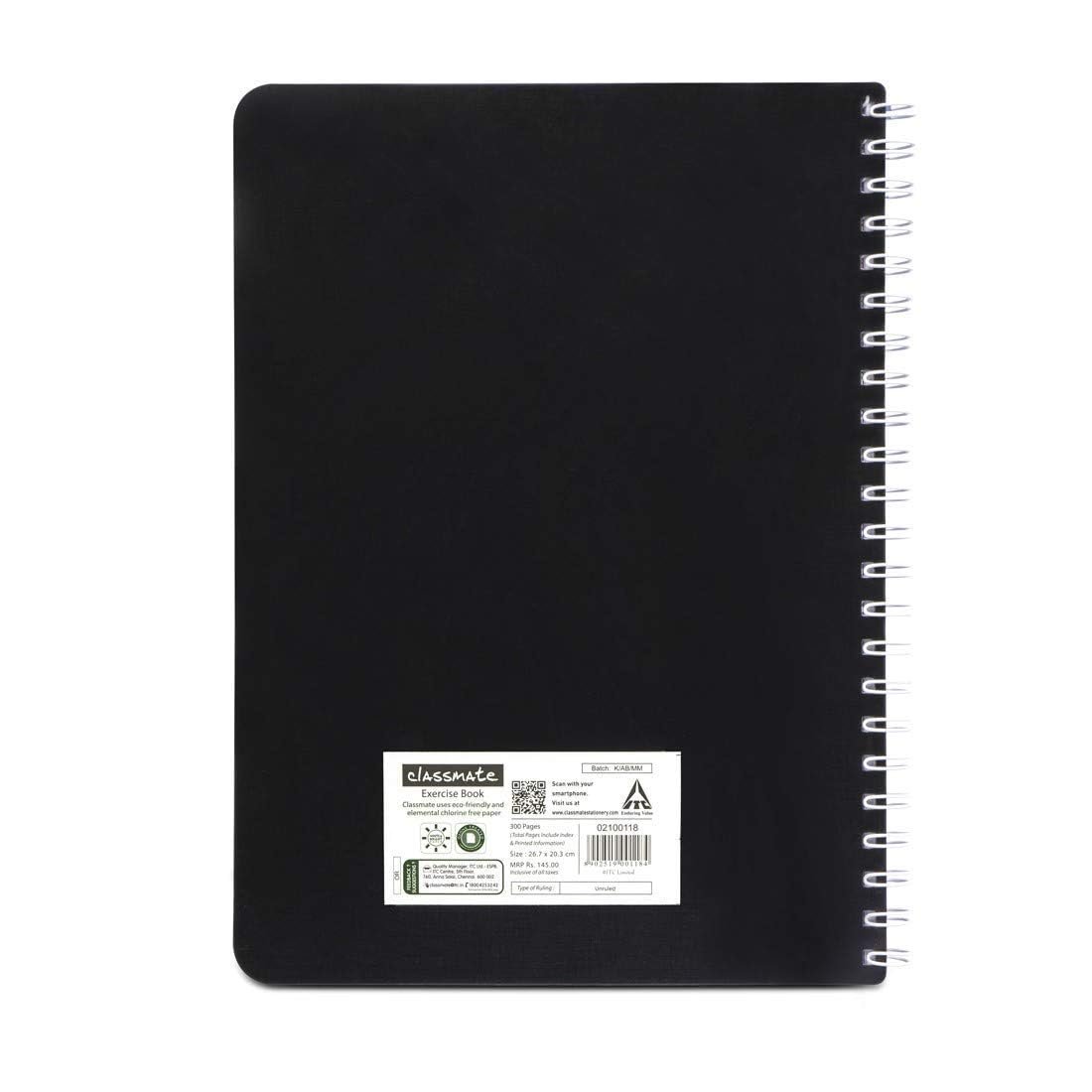 Classmate Pulse 6 Subject Notebook | 267mm*203mm | 300 Pages