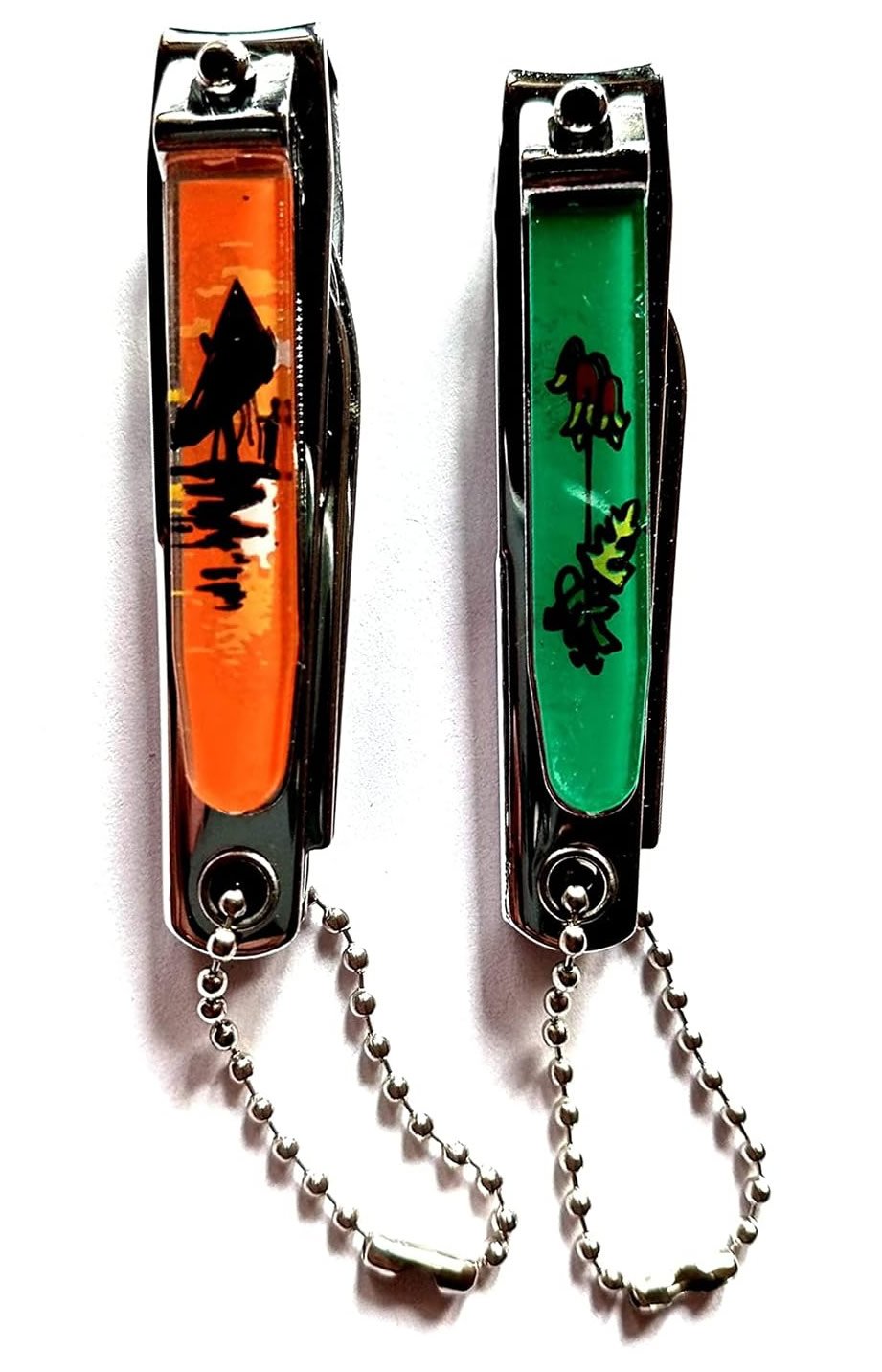 MAPLE Original Bell Nail Cutter Clipper with Nail File | Set of 2