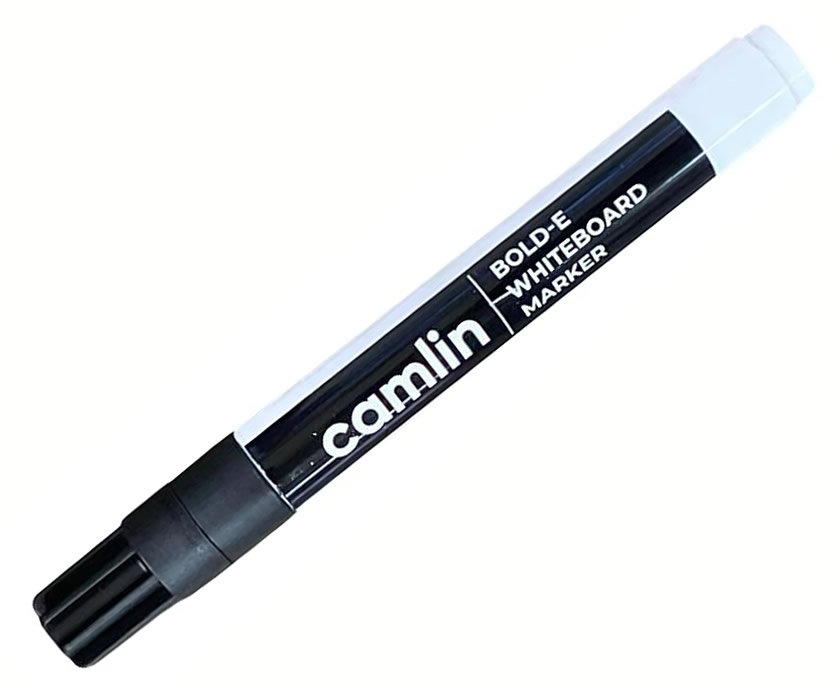 Camlin White Board Marker Pen | Black | Pack of 10
