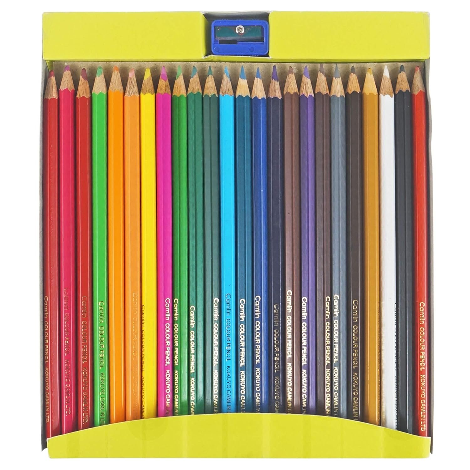 Camlin & Camel Colour Pencil Set | Kokuyo | 24-Shade
