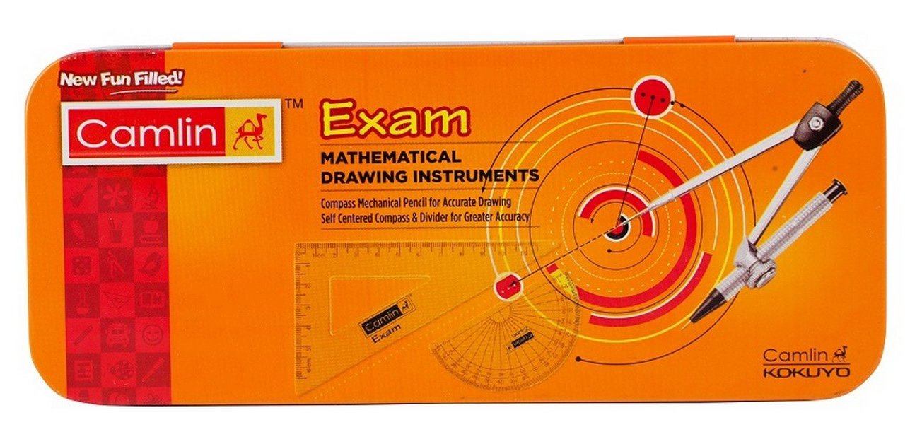 Camlin Kokuyo Exam Mathematical Drawing Instruments