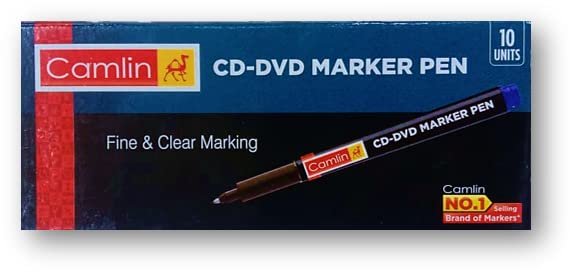 Camlin CD-DVD Marker Pen | Pack of 10
