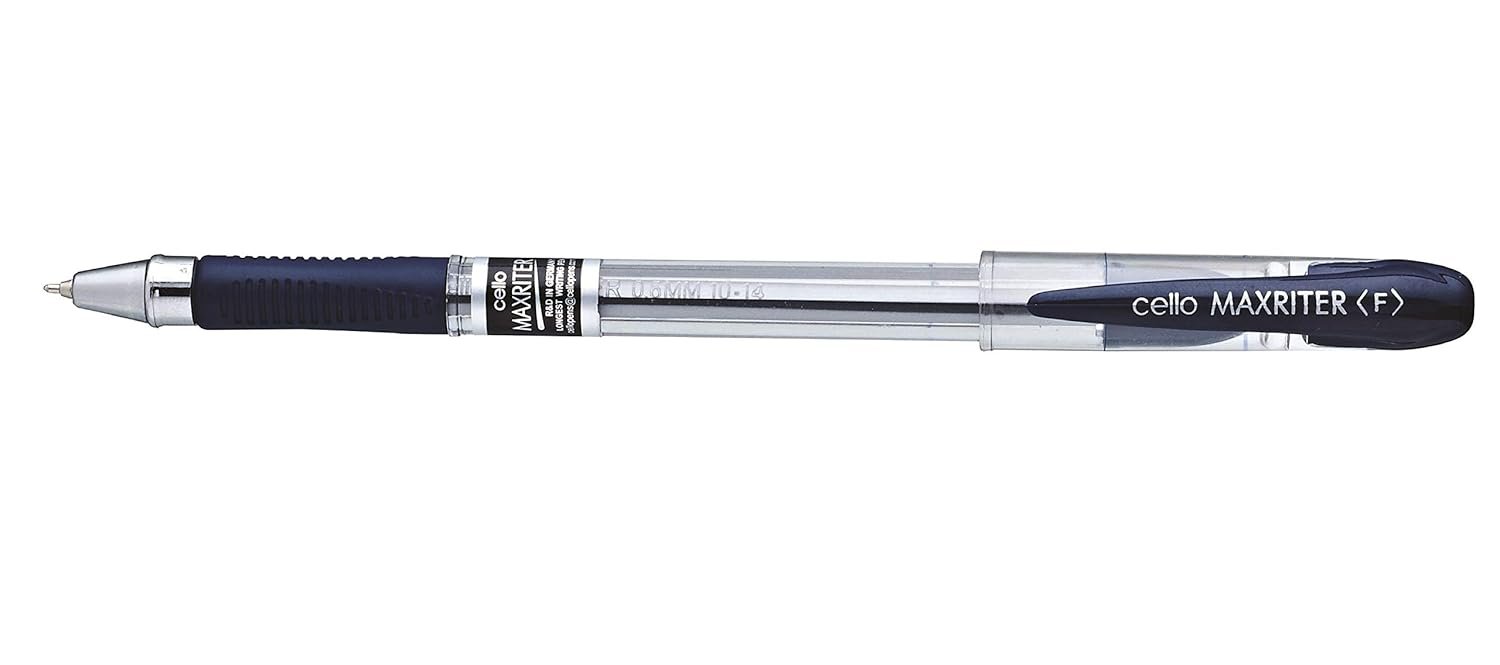 Cello Maxriter Ball Pen Set | Blue | Pack of 10
