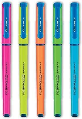 Classmate Octane Gel Pen | Neon | Pack of 10