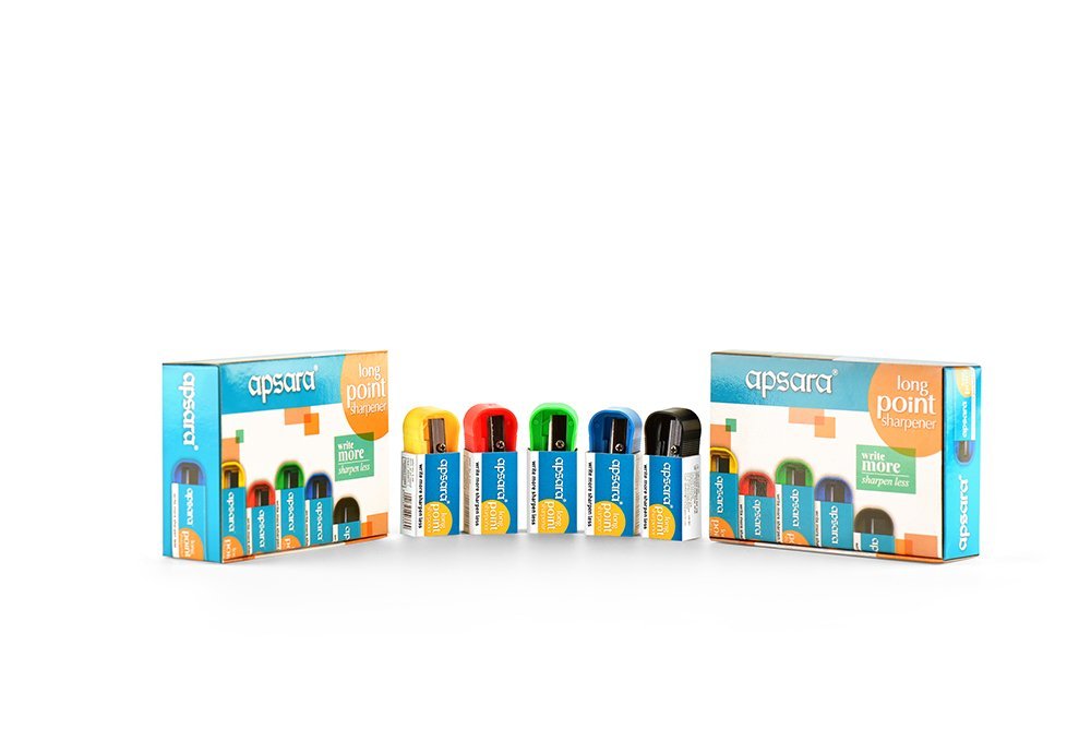 Apsara Long Point Sharpeners | Pack 0f 20