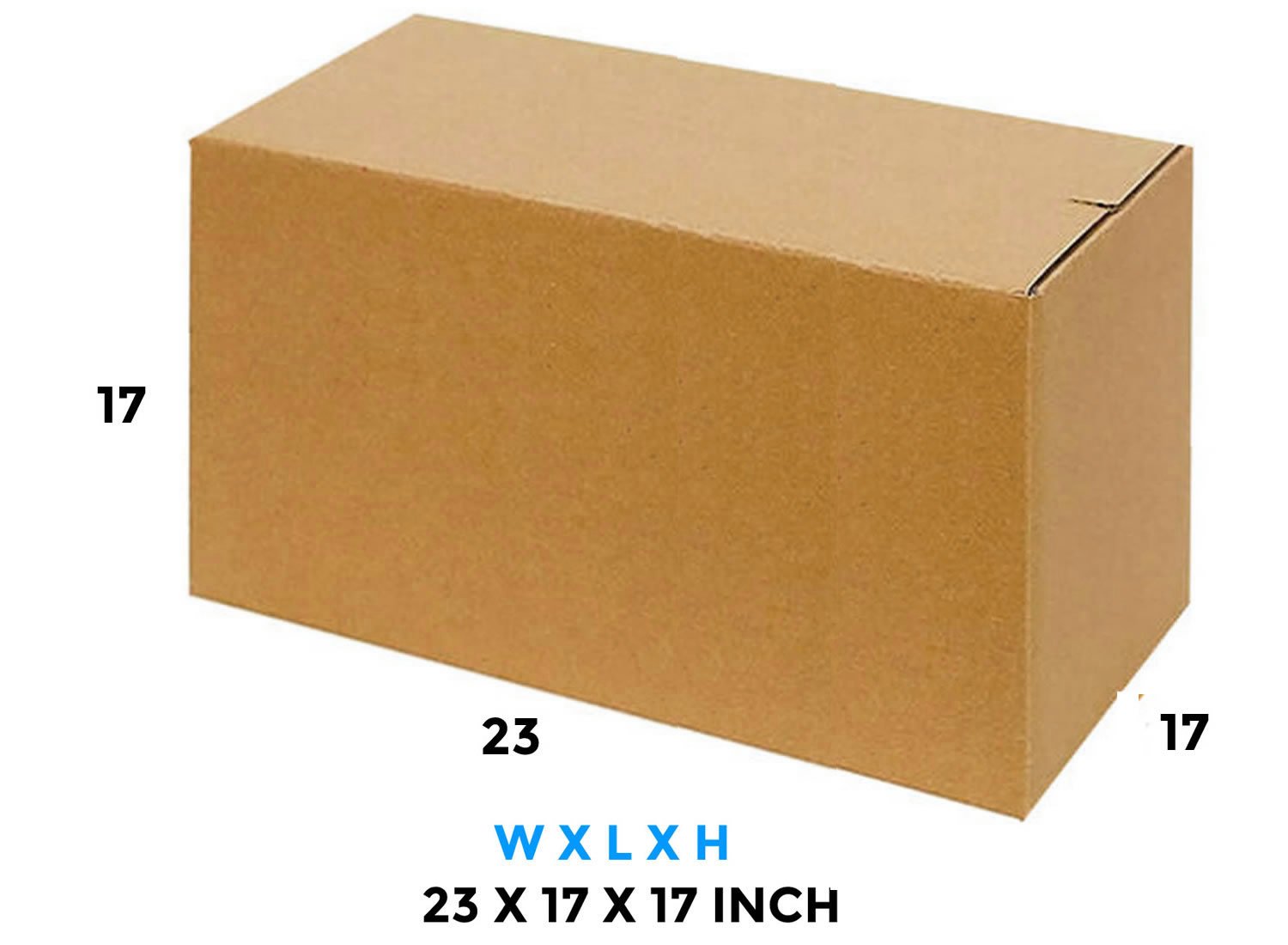 5 Ply | 23 x 17 x 17 Inch | 25 kg