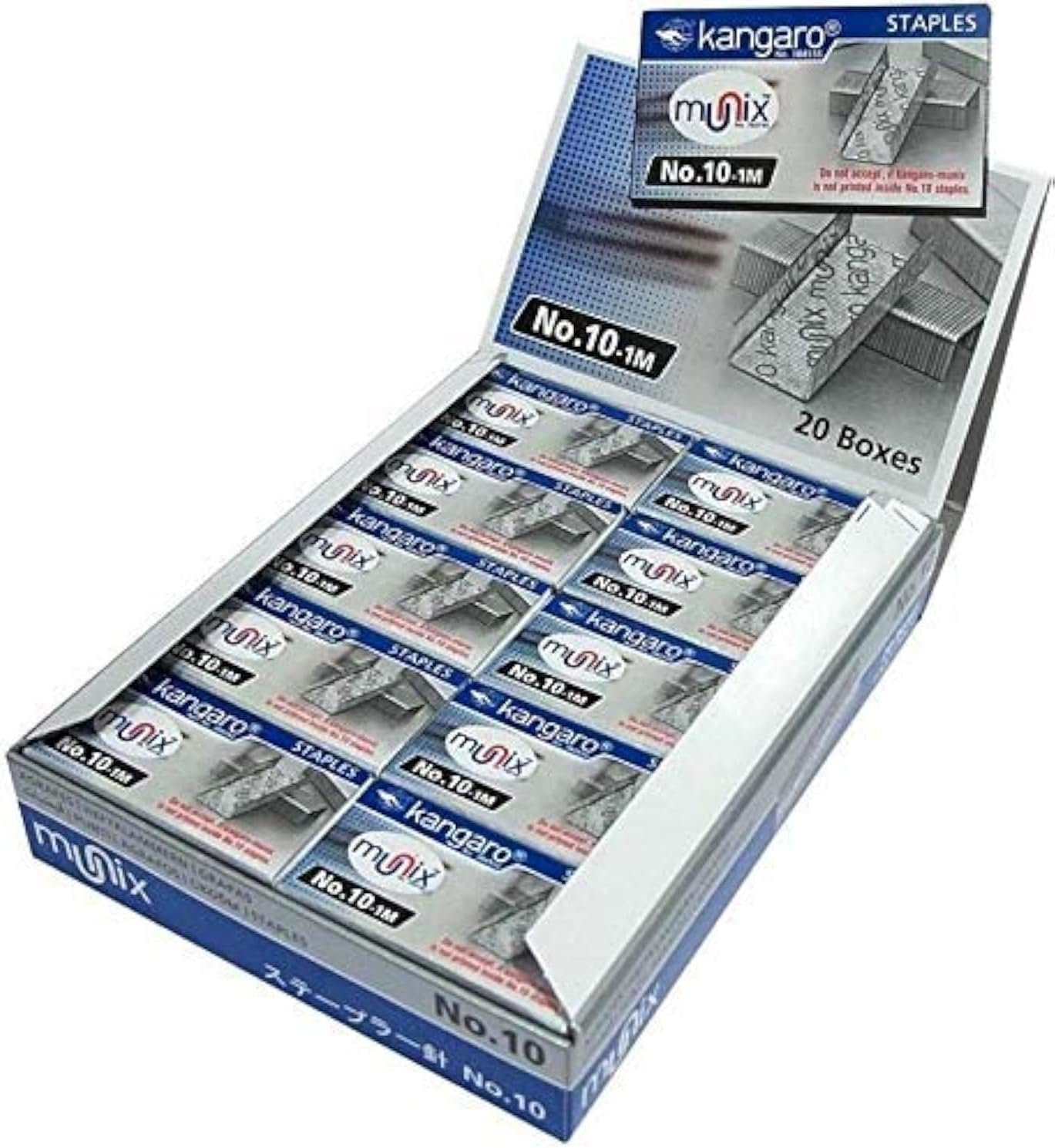 Kangaro Staple Pin No 10-1M | Pack of 20