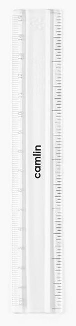 Camlin Plastic Scale | 15 cm