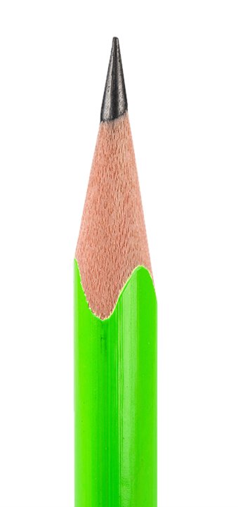 Camlin Nova Glowing Pencils | Box of 10 Pencils with Sharpener