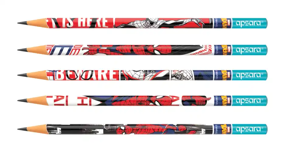 Apsara Spider-Man Pencil | Extra Dark Pencils | Pack of 10
