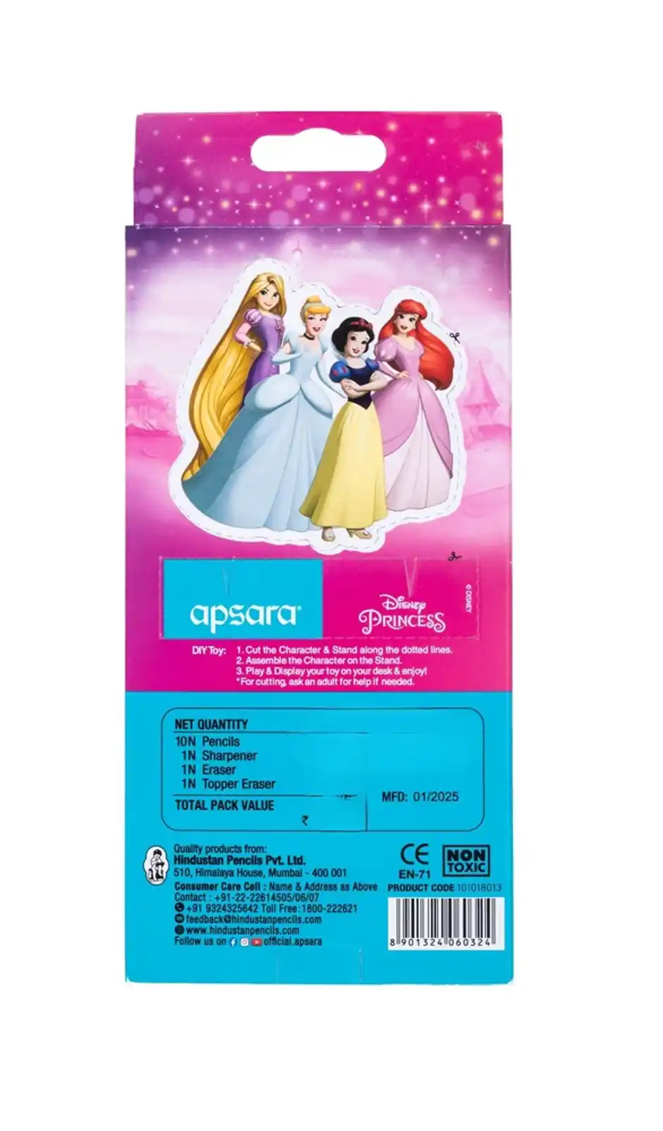 Apsara Disney Princess Pencil | Pack of 10