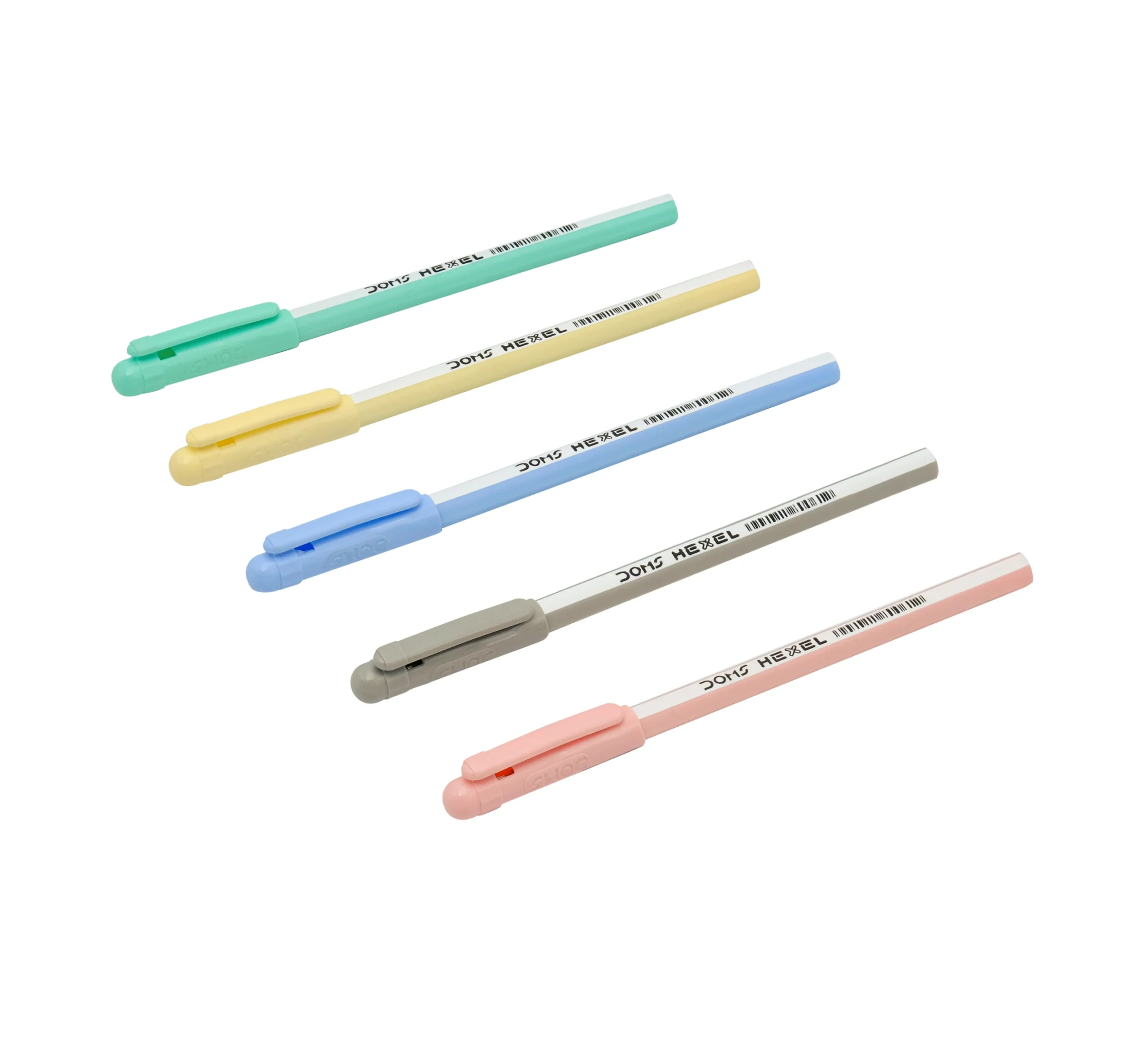 DOMS Hexel Ballpoint Pen | Pack of 20 | Blue Ink