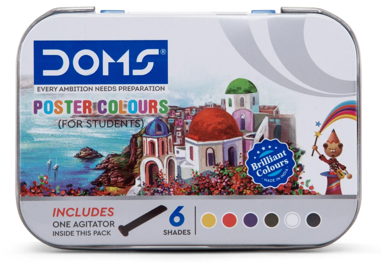 Doms 12 Shades Poster Colours