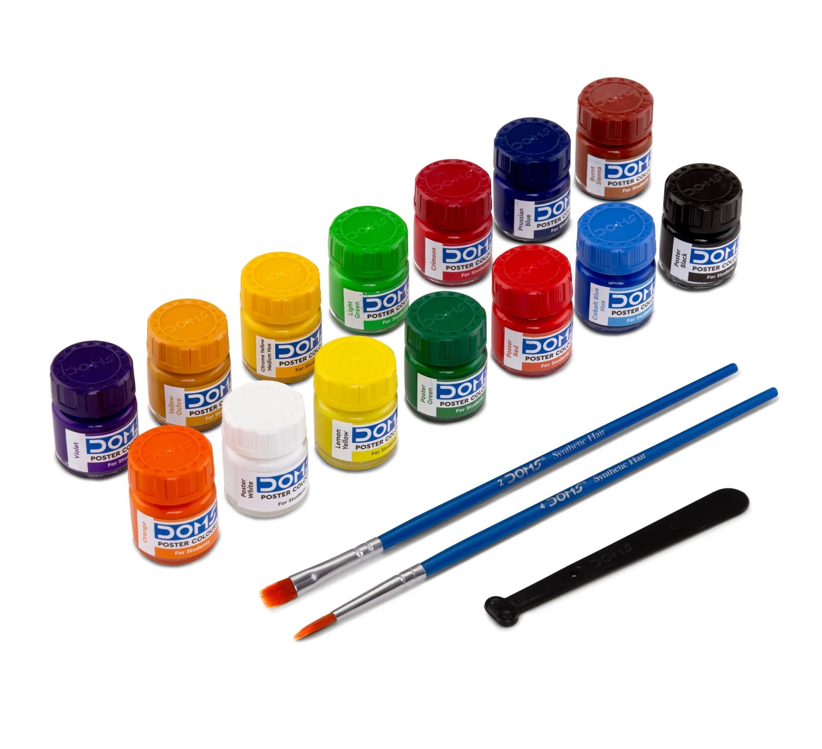 Doms 12 Shades Poster Colours