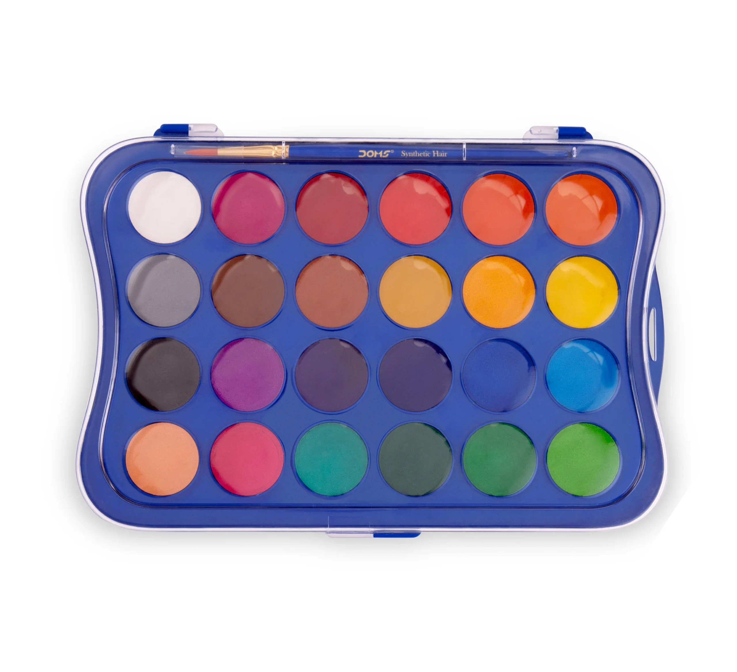 DOMS Aqua Colour Cakes 30MM | 24 Colours