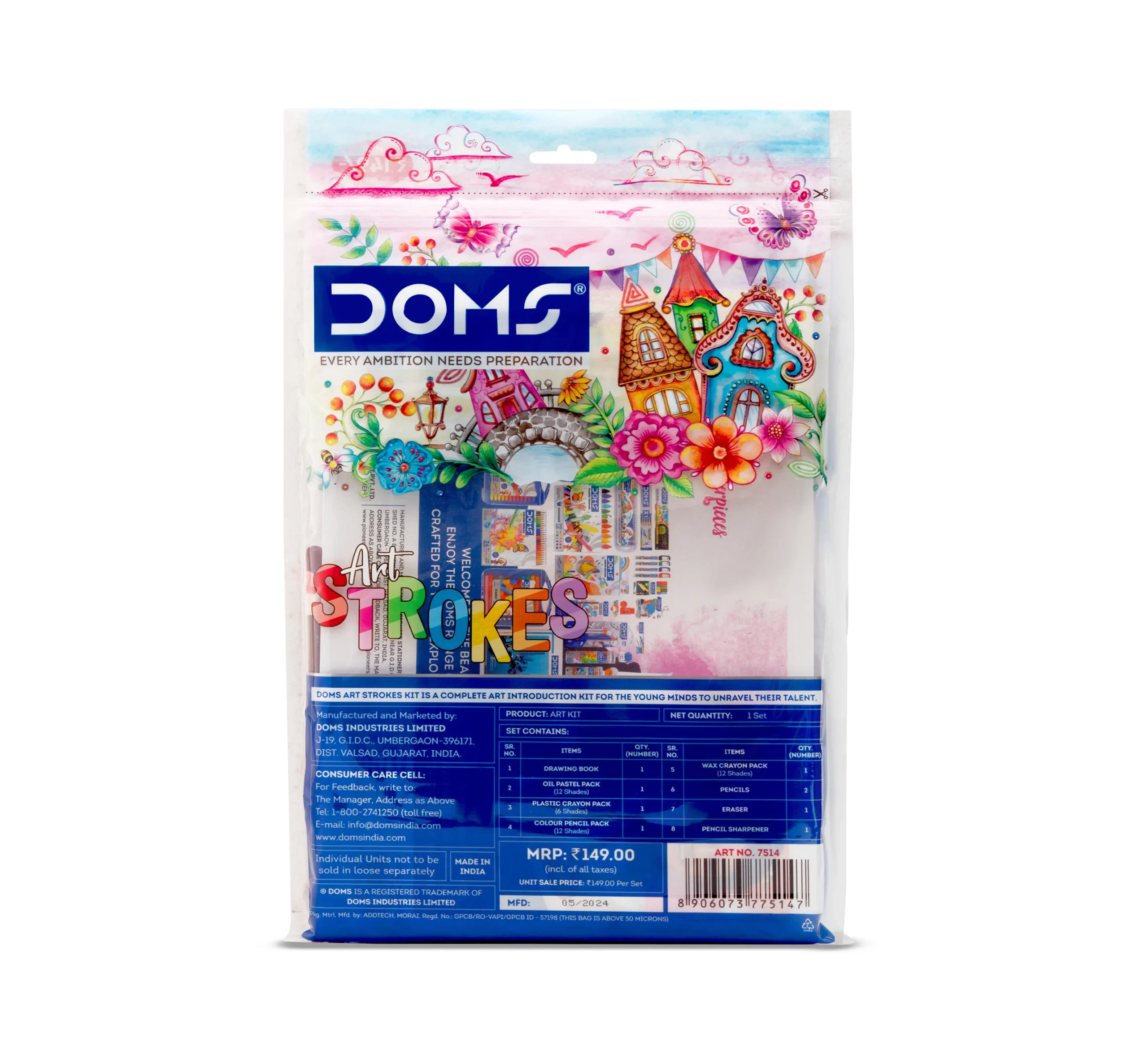 DOMS Art Strokes Kit