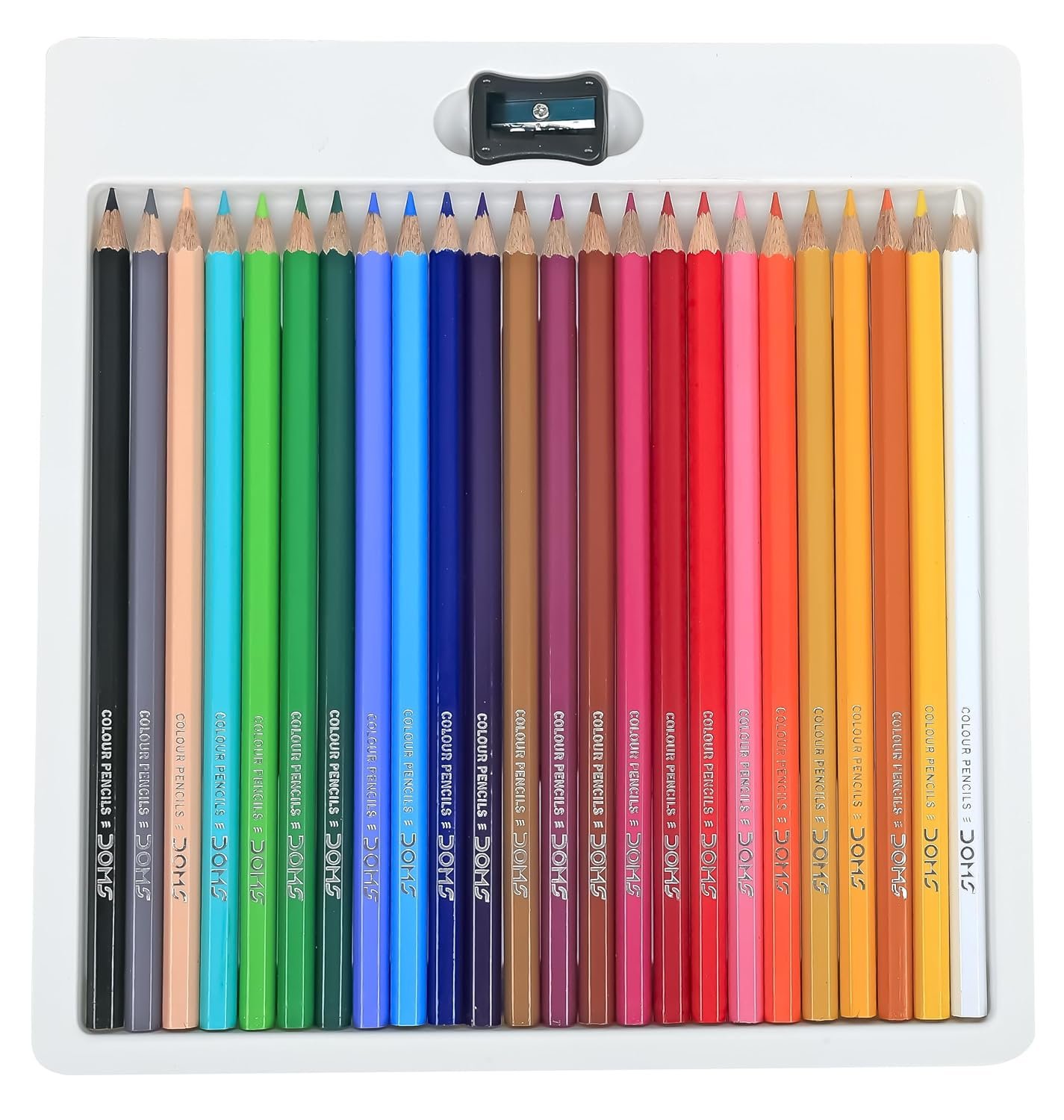 DOMS Colour Pencils 24 Shades | Sharpener Free