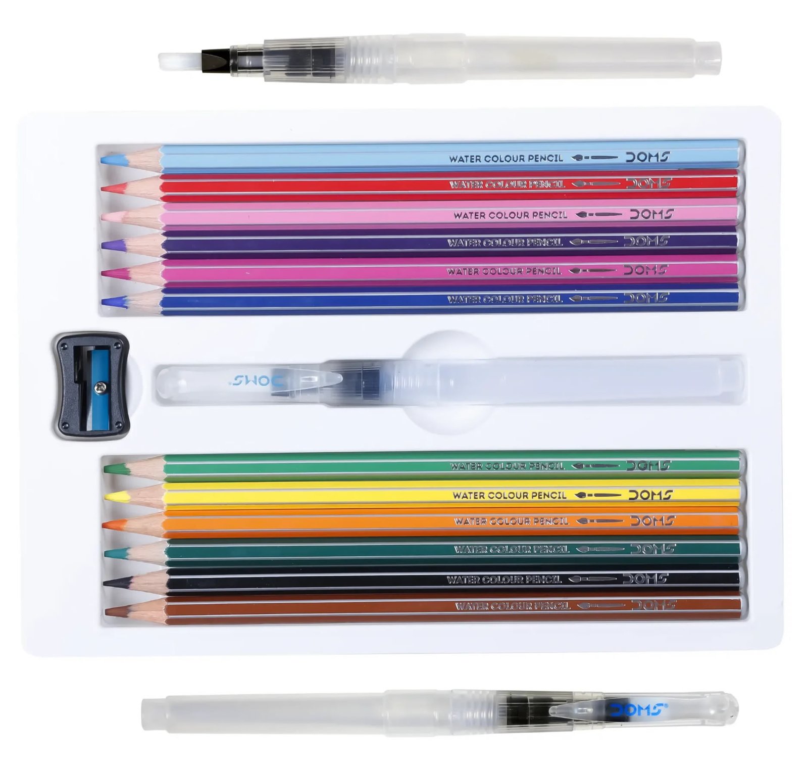 DOMS Water Colour Pencils | 12 Assorted Shades